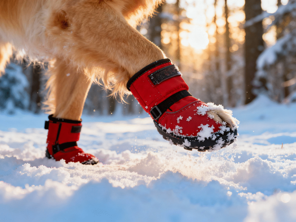 How to Protect Dog Paws in Winter