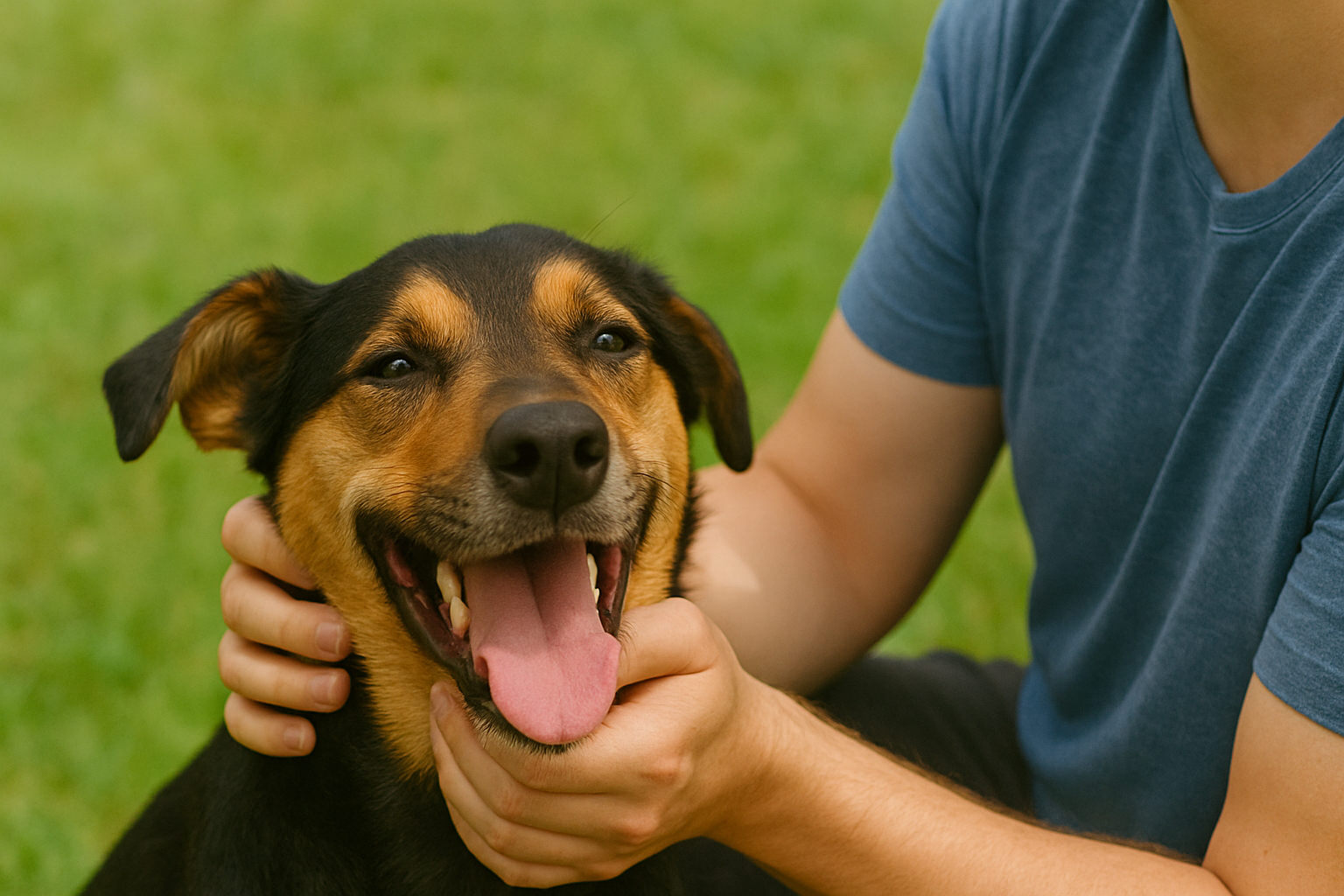 Preventing dog bee stings during outdoor playtime